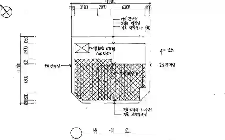 풍납동 306-30 배치도 이미지